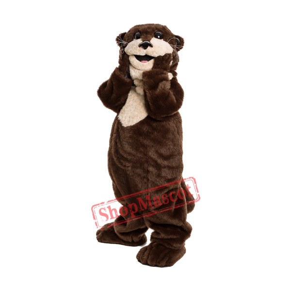 Friendly Lightweight Otter Mascot Costume