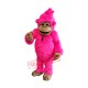 Pink Gorilla Mascot Costume Pink Gorilla Mascot Costume