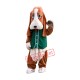 Friendly Labrador Dog Mascot Costume Friendly Labrador Dog Mascot Costume