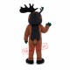Fierce Lightweight Moose Mascot Costume Fierce Lightweight Moose Mascot Costume