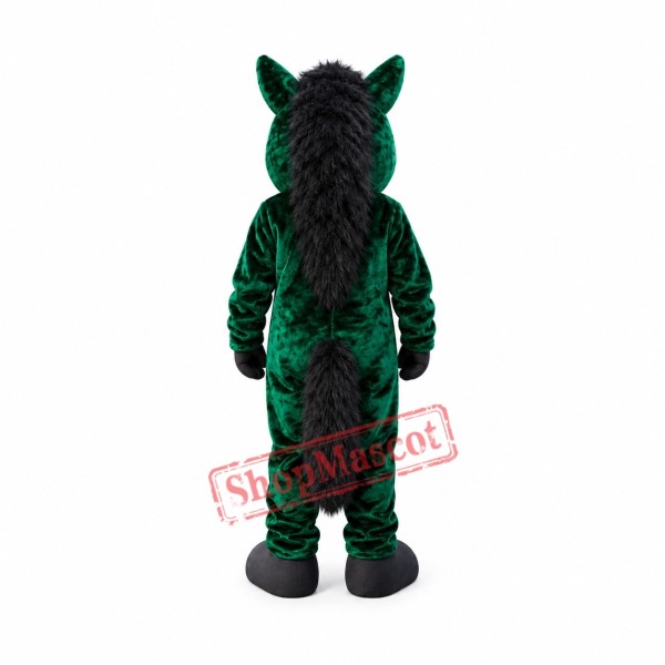 Friendly Lightweight Green Horse Mascot Costume Friendly Lightweight Green Horse Mascot Costume