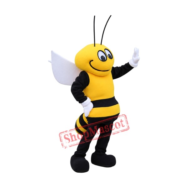 Friendly Realistic Bee Mascot Costume