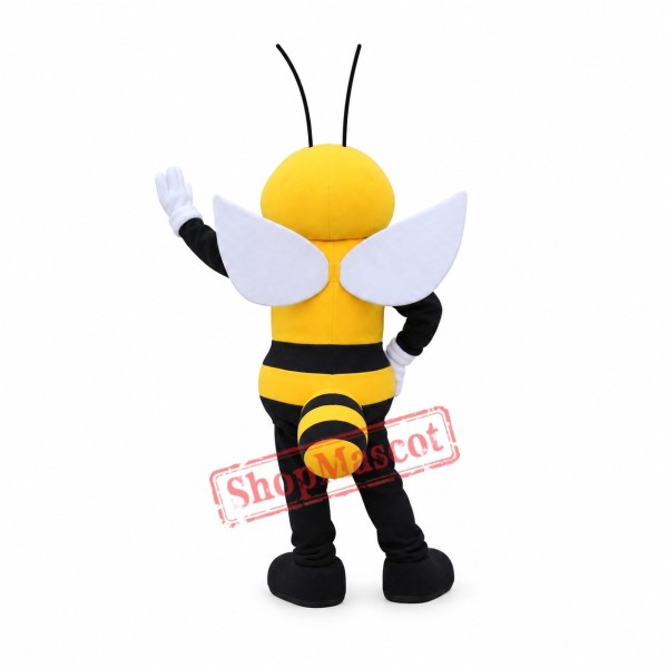 Friendly Realistic Bee Mascot Costume Friendly Realistic Bee Mascot Costume