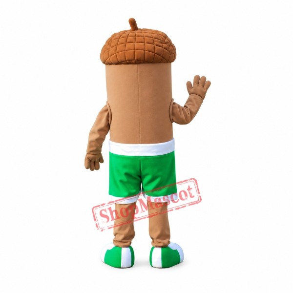 Superb Acorn Mascot Costume Superb Acorn Mascot Costume