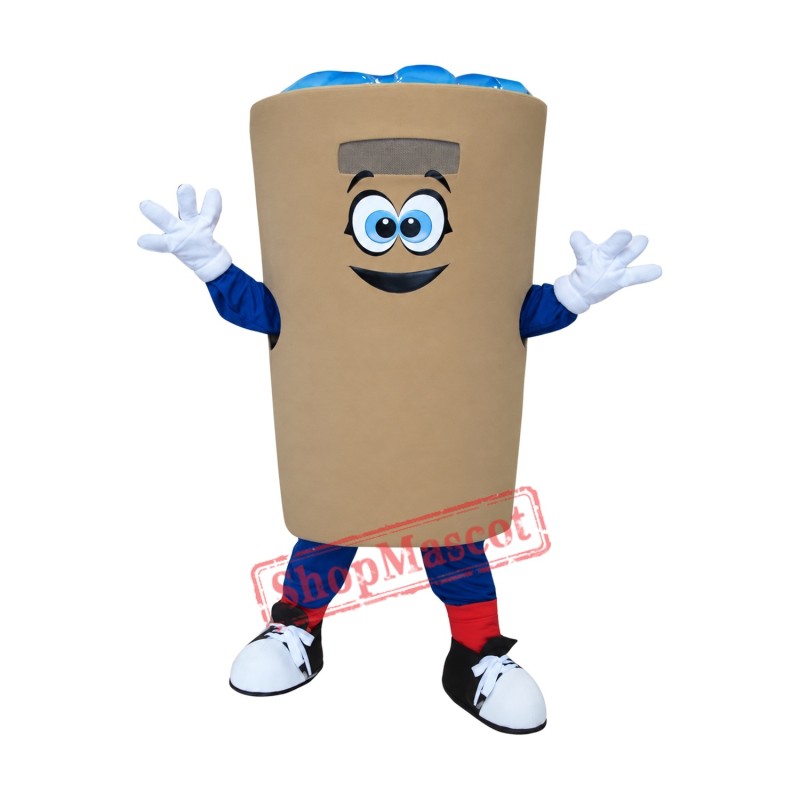 Iced Coffee Cup Mascot Costume Iced Coffee Cup Mascot Costume
