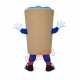 Iced Coffee Cup Mascot Costume Iced Coffee Cup Mascot Costume