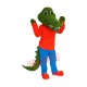 Friendly Realistic Crocodile Mascot Costume