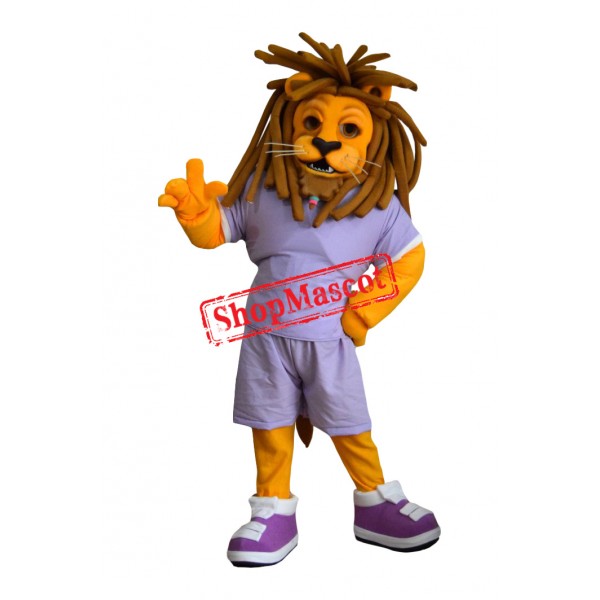 Fashionable Lion Mascot Costume