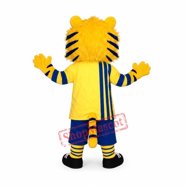 Friendly Little Tiger Mascot Costume Friendly Little Tiger Mascot Costume