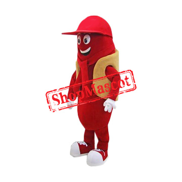 Happy Sausage Mascot Costume
