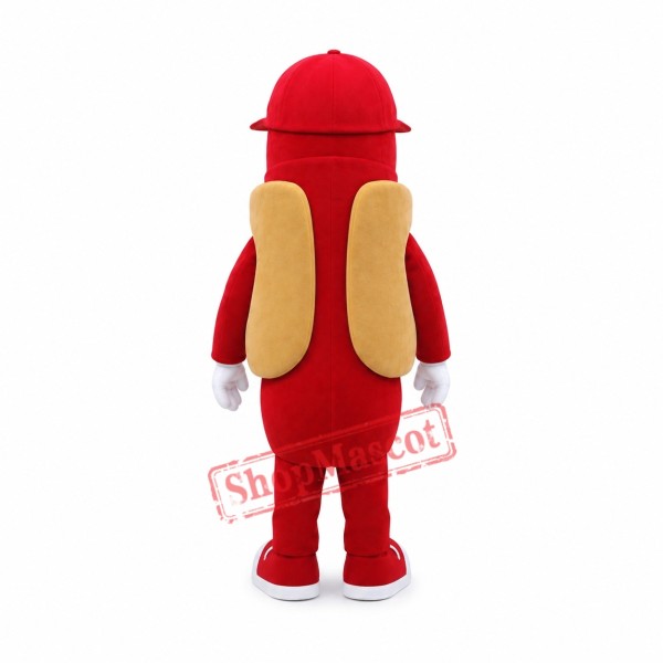 Happy Sausage Mascot Costume Happy Sausage Mascot Costume