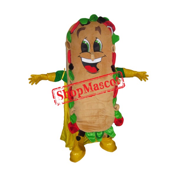 Happy Sandwich Mascot Costume
