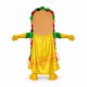 Happy Sandwich Mascot Costume Happy Sandwich Mascot Costume