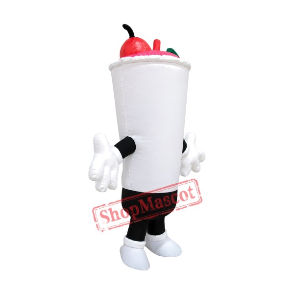 Cherry Limeade Drink Mascot Costume Cherry Limeade Drink Mascot Costume