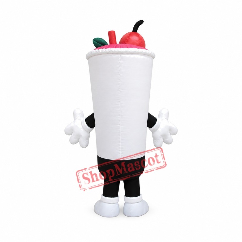 Cherry Limeade Drink Mascot Costume Cherry Limeade Drink Mascot Costume