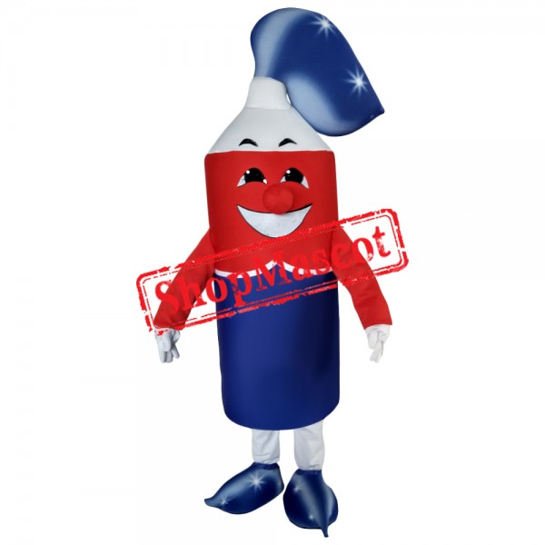 Happy Lightweight Toothpaste Mascot Costume