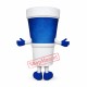Happy Sparkling Water Drink Mascot Costume Happy Sparkling Water Drink Mascot Costume