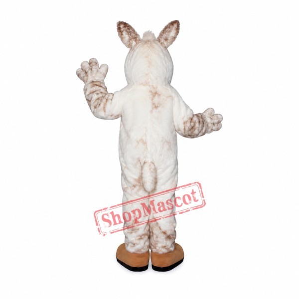 Superb Lightweight White Horse Mascot Costume Superb Lightweight White Horse Mascot Costume