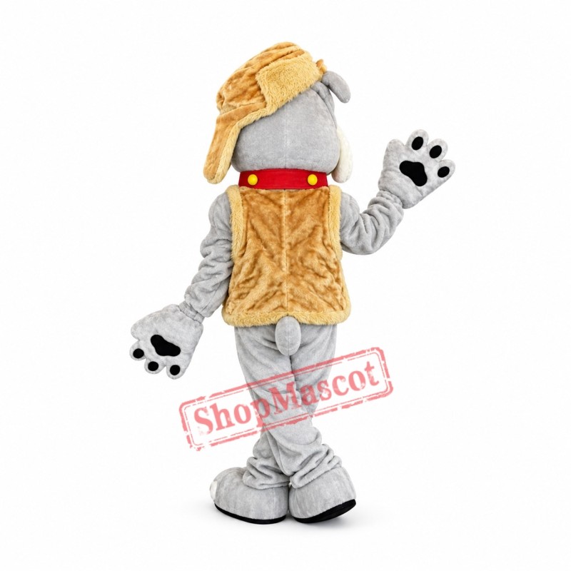 Friendly Lightweight Bulldog Mascot Costume Friendly Lightweight Bulldog Mascot Costume