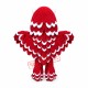 Superb Lightweight Red Owl Mascot Costume Superb Lightweight Red Owl Mascot Costume