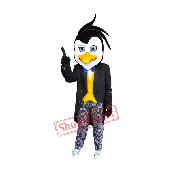 Handsome Penguin Mascot Costume