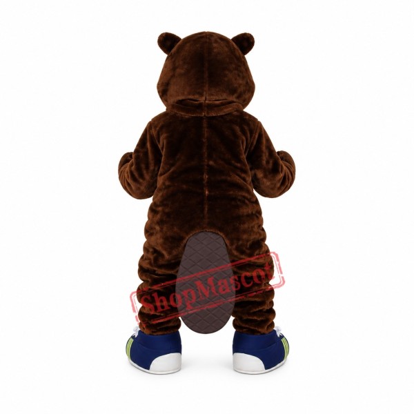Superb Realistic Beaver Mascot Costume Superb Realistic Beaver Mascot Costume
