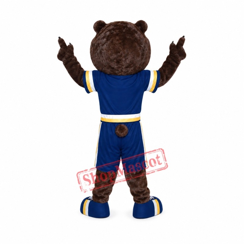 Friendly Sport Beaver Mascot Costume