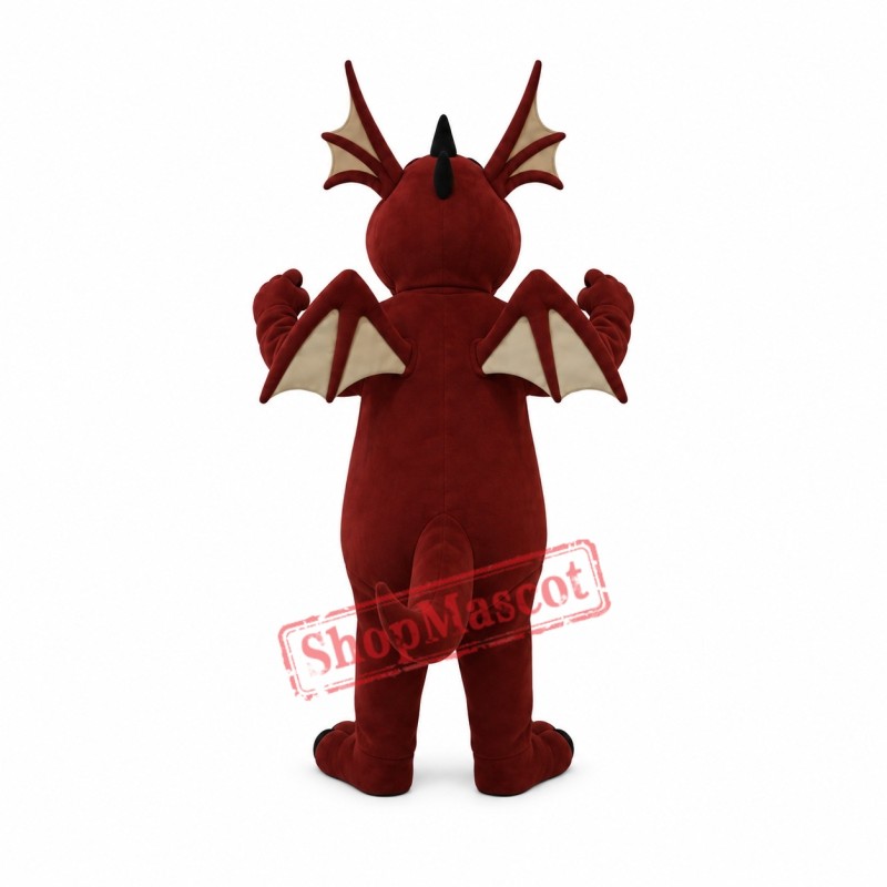 Fierce Realistic Dragon Mascot Costume Fierce Realistic Dragon Mascot Costume