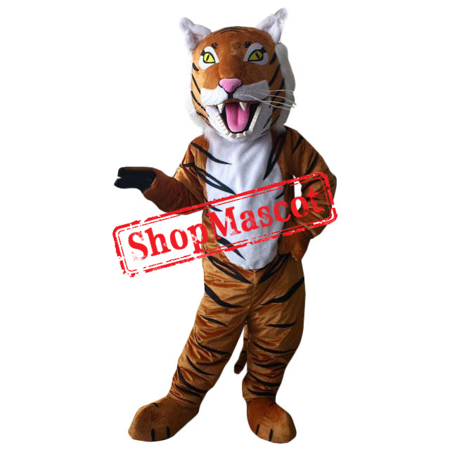 Affordable Superb Tiger Mascot Costume
