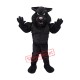 Fierce Black Wildcat Mascot Costume Fierce Black Wildcat Mascot Costume