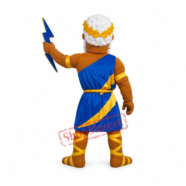Zeus Mascot Costume Zeus Mascot Costume