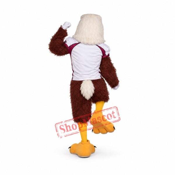 Sport Realistic Bald Eagle Mascot Costume Sport Realistic Bald Eagle Mascot Costume