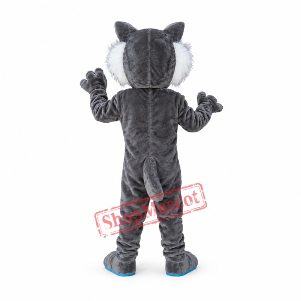 Realistic Bobcat Mascot Costume