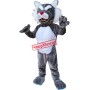 Realistic Bobcat Mascot Costume