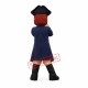 Happy Lightweight Patriot Mascot Costume Happy Lightweight Patriot Mascot Costume