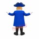 Superb Friendly Patriot Mascot Costume Superb Friendly Patriot Mascot Costume