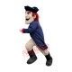 Brave Lightweight Patriot Mascot Costume Brave Lightweight Patriot Mascot Costume