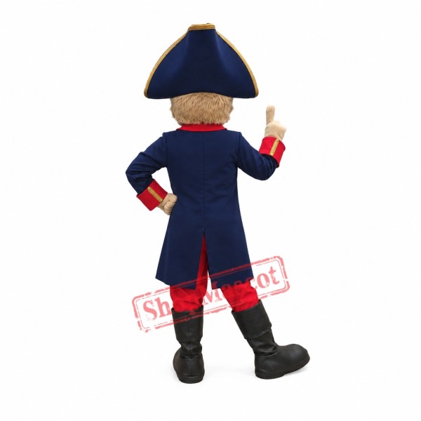 Friendly Patriot Mascot Costume Friendly Patriot Mascot Costume