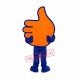 Friendly Thumbs Up Mascot Costume Friendly Thumbs Up Mascot Costume