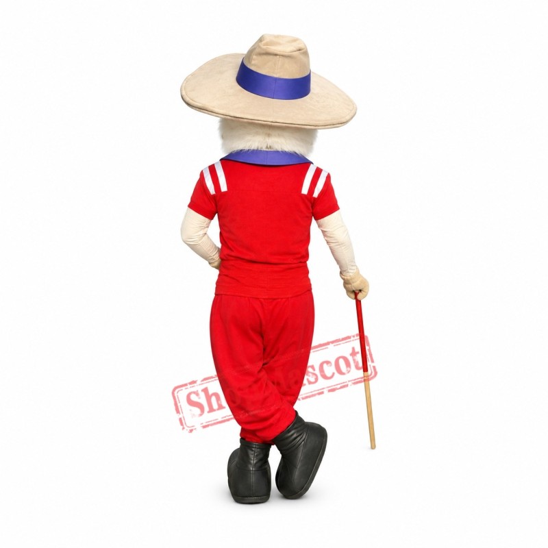 Sport Colonel Mascot Costume Sport Colonel Mascot Costume