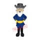 Realistic Rebel Mascot Costume Realistic Rebel Mascot Costume