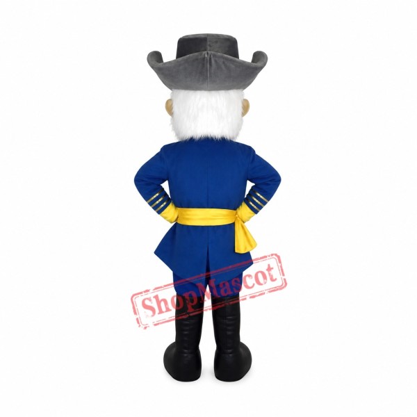 Realistic Rebel Mascot Costume Realistic Rebel Mascot Costume