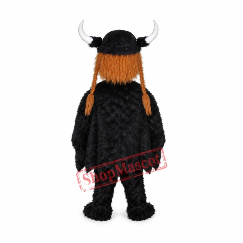 Superb Realistic Viking Mascot Costume