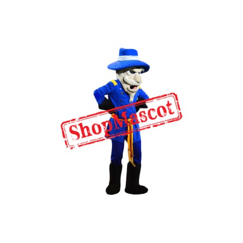 Superb Realistic Rebel Mascot Costume
