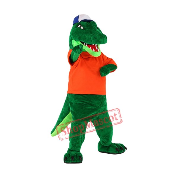 Power Sport Alligator Mascot Costume Power Sport Alligator Mascot Costume