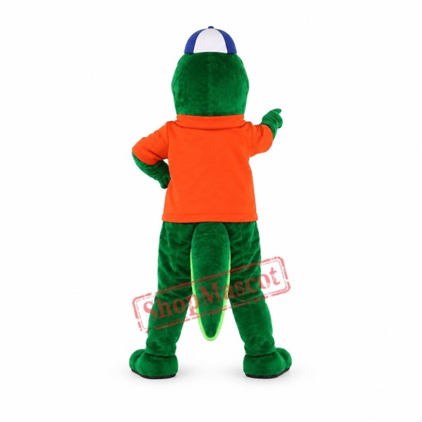 Power Sport Alligator Mascot Costume Power Sport Alligator Mascot Costume