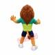 Friendly Power Lion Mascot Costume Friendly Power Lion Mascot Costume