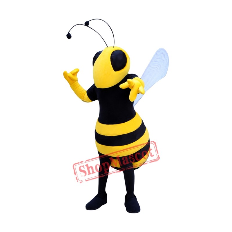 Superb Realistic Bee Mascot Costume Superb Realistic Bee Mascot Costume