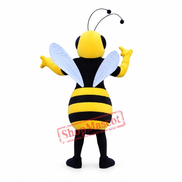 Superb Realistic Bee Mascot Costume Superb Realistic Bee Mascot Costume