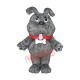 Lovely Plush Grey Dog Mascot Costume Lovely Plush Grey Dog Mascot Costume